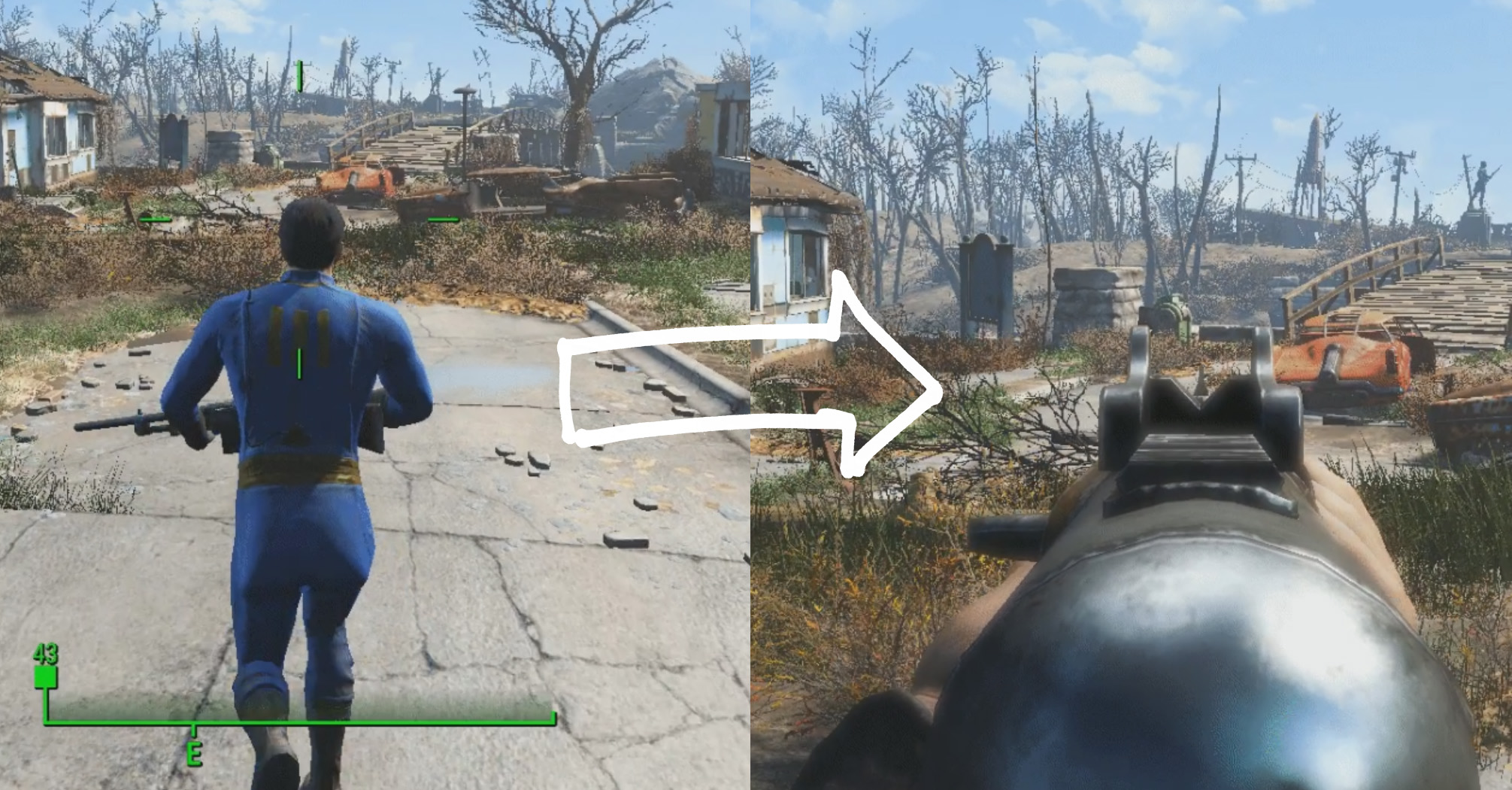 Fallout 4 See Your Body In First Person - prolab